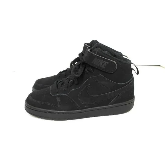 Nike Court Borough Mid 2 Youth Sneakers in Black